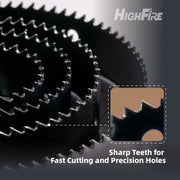 19pcs Hole Saw Kit