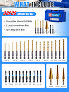 30pcs Impact Driver Bit Set