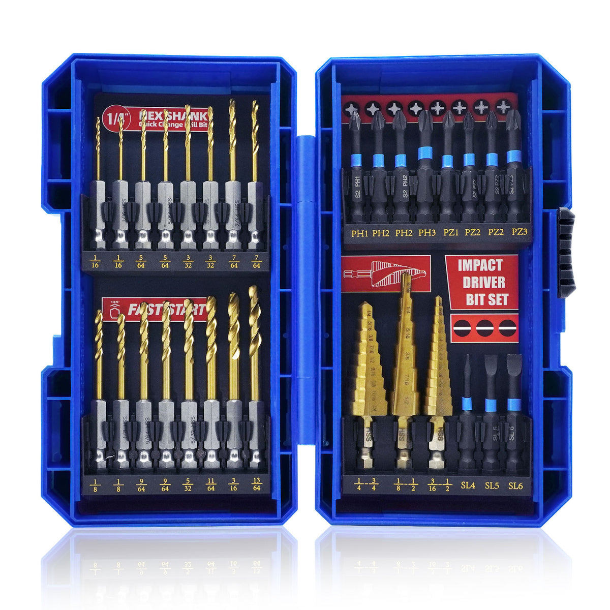 30pcs Impact Driver Bit Set — highfire