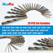 29PCS Mechanic Drill Bit Set